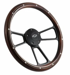 Mahogany Steering Wheel Kit 1995-2002 Chevy Full Size Trucks / Yukon - Bild 1 von 24
