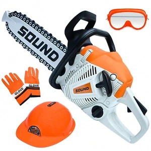 Toy Chainsaw For Kids, Family Day Games Pretend Play Series Kids Tool Set, Outdo - Picture 1 of 6