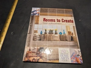Rooms to Create: Decorating Ideas & Projects - Creative Home Arts Club Hardcover - Picture 1 of 9