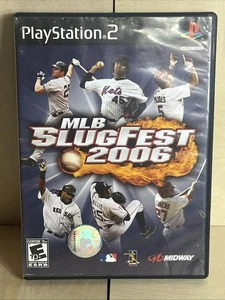 MLB SlugFest 2006 - Playstation 2 Game Scratches Tested - Picture 1 of 3
