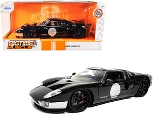 2005 Ford GT Black and Silver "Bigtime Muscle" Series 1/24 Diecast Model Car by  - Picture 1 of 1
