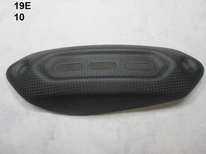 For 2013-2022 Ducati Hyperstrada Hypermotard 821 939 950 Heat Guard Carbon Fiber - Picture 1 of 2