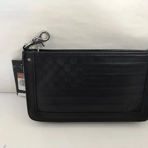Harley-Davidson Licensed Product, Pouch Bag Skull @Stripes - Picture 1 of 10