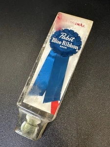 Vintage Pabst Blue Ribbon Lucite Beer Tap Handle – Original Ribbon - Picture 1 of 8
