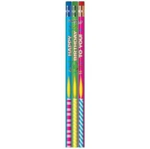 New Teachers School Happy Birthday To You Lead Pencils - Picture 1 of 2