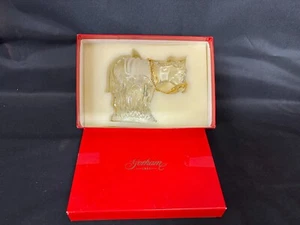 Gorham Crystal "DONKEY / NATIVITY SET"  w/Original Box - Picture 1 of 10