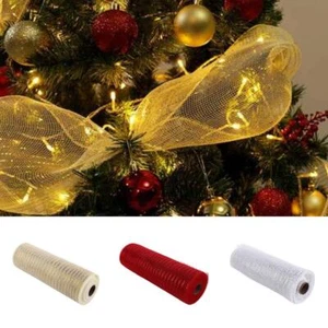 Colorful Christmas Tree Gauze Mesh Tulle Roll Christmas Tree Decor - Picture 1 of 16