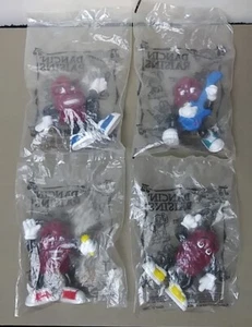 California Raisins Hardee's 2001 Set of 4 SEALED NEW Dancing/Singing Figures NIP - Picture 1 of 9