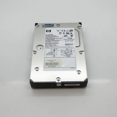 HP 36.4GB 15000RPM Ultra-320 SCSI 68-Pin 3.5" Hard Drive 291242-001 - Image 1 of 4