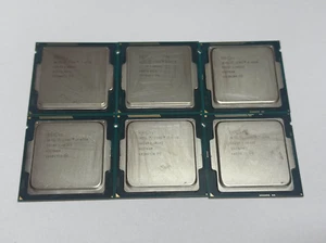[6x CPU lot] Intel Core i7-4790, 4x i7 4770, i5-4570 LGA 1150 assorted CPU lot - Picture 1 of 13