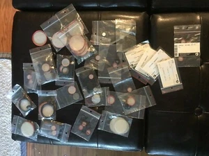 Lot of Amershame Pharmacia Biotech Filter Inserts Net Rings, O-Rings, etc. LOOK! - Picture 1 of 9