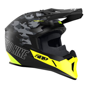 509 Tactical 2.0 Snowmobile Open-Face Helmet - Black Camo