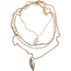 Urban Classics Indiana Plate Necklace Link Chain Fashion Jewellery - Picture 1 of 8