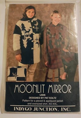 Moonlit Mirror Pattern & Appliqued For Jacket By Indigo Junction, Inc - Image 1 of 2