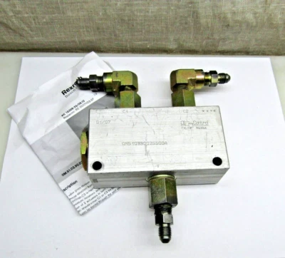 Divisor de flujo de control de aceite Bosch Rexroth OM510390025500A Foto 1 de 4