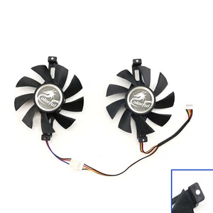 Grafikkarte Kühlventilator GPU-Lüfter für Colorful P106-100 GTX1060 960 950 - Afbeelding 1 van 7