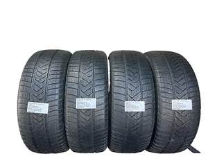 4 PNEUMATICI USATI 225/55 R 18 102V XL PIRELLI INVERNALE M+S 4.5MM DOT0121 GOMME - Foto 1 di 6