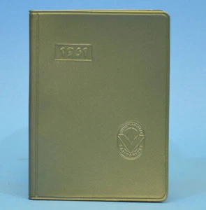 DDR Kalender 1961 Taschenjahrbuch der Volkssolidarität Messedruck Leipzig B - Bild 1 von 1