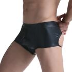 Stylish Men's Backless Jock Strap Boxer Briefs Underwear In Black S Xl
