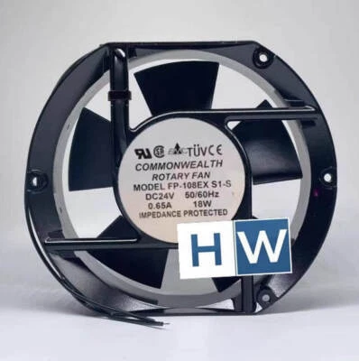 Ventilador de refrigeración industrial 1 pieza FP-108EX-S1-S 172 * 51 17 cm DC24V 0,65A Foto 1 de 3