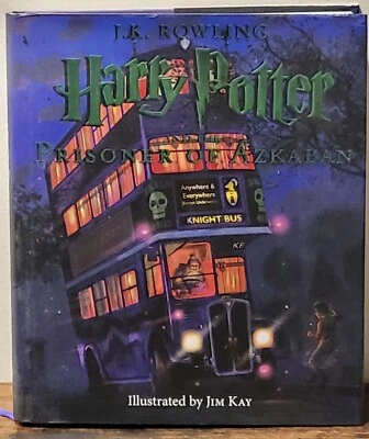 First US Illustrated Edition Harry Potter Prisoner Azkaban Rowling Jim Kay Foto 1 de 4