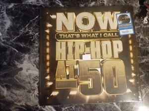 Now Thats What I Call Hip Hop At 50 Vinyl Record 2X LP New Sealed Ice Black 