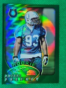 2002 RÉFRACTEUR CHROME Topps #171 Dwight Freeney HOF ROOKIE Colts d'Indianapolis - Photo 1 sur 3