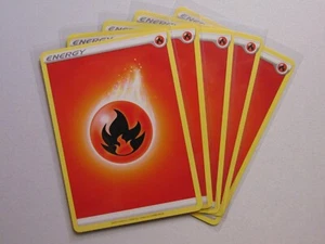 Fire Energy x5 Sword & Shield 2020 (Pack Fresh) - Foto 1 di 1