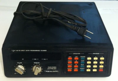 1986 Realistic 20 Pro 2020 Scanner No Trunking Working Used Very Good Condition - Image 1 of 4