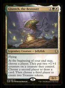 MTG - Gluntch, the Bestower Com Legends: Battle for Baldur's Gate #275 raro LP - Foto 1 di 2