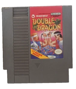 Tradewest 1985 Nintendo NES Double Dragon (Used) Nice Tested & Works - Picture 1 of 6