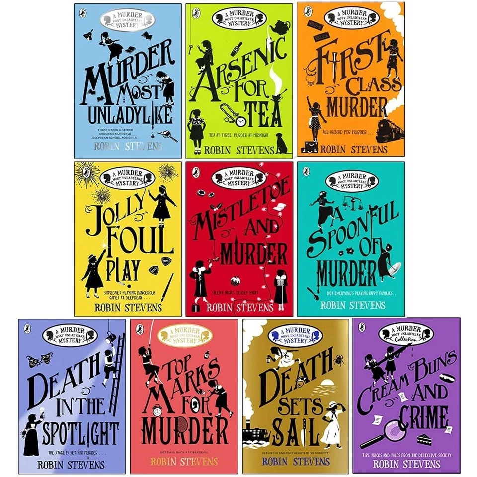 A Murder Most Unladylike Mystery Series 10 Books Collection Set by Robin Stevens - Image 1 of 4