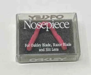 Vintage 1988 Authentic Oakley Razor Silt Blade Lens Pink Nosepiece OEM -NEW NOS - Picture 1 of 6