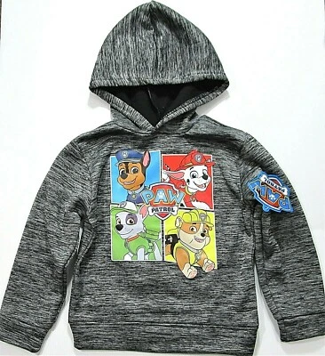 Sudadera Nickelodeon Paw Patrol Niños Azul Gris Rojo Juvenil 4, 5, 6 y 7 - Nueva con Etiquetas Foto 1 de 4