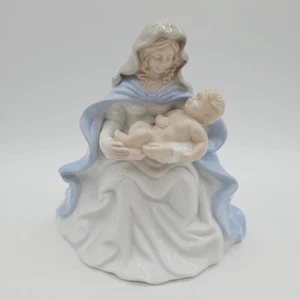 Porzellan Madonna & Kind Figur 16 cm Cbc - Bild 1 von 10