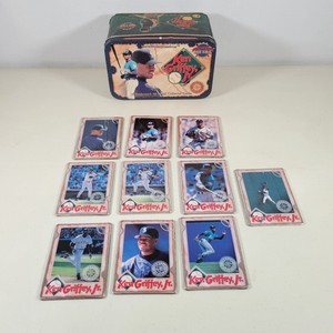 Ken Griffey Jr Metal Tin with 10 Embossed Cards