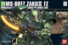 Bandai High Grade HG 1:144 MS-06FZ Zaku II Custom Gundam Model Kit