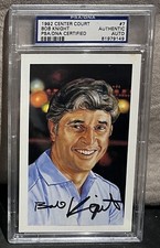 Bob Knight Signed Autographed 1992 Center Court Basketball Postcard PSA DNA