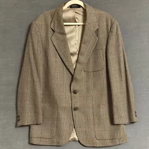 Cheviot Sport Coat 40R 40S Brown Check 3/2 Roll Jacket Blazer Business Casual - Picture 1 of 9