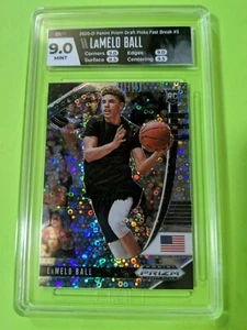 Prizm Lamelo Ball 2020 RC Fast Break Disco #3 Hornets - Foto 1 di 2