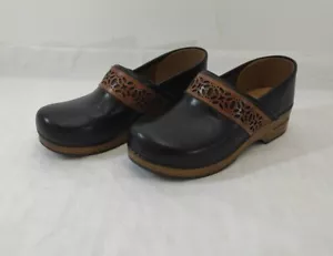 Dansko Clogs Damen Penny Vollnarben schwarz Leder Slipper Größe EU 42 - Bild 1 von 14