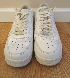 Nike Herren Air Force 1 07 CW2288-111 Weiß Freizeitschuhe Turnschuhe Größe 10 - Bild 1 von 8