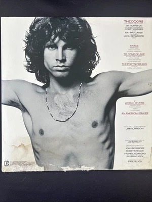 JIM MORRISON AN AMERICAN PRAYER JIM MORRISON. ORIGINAL FIRST PRESS LP PROMO 1978 - Image 1 of 4