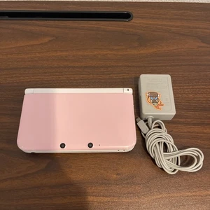 4171 Nintendo 3DS LL Pink Weiß Sehr Gut - Bild 1 von 16