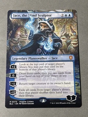 Jace, the Mind Sculptor Borderless #75 | BLC Bloomburrow Commander | MTG - Image 1 of 2