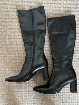 Bally Black Boots 37.5 - image 1 of 4