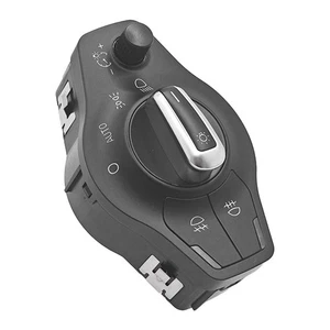 Automatic Chrome Headlight Fog Light Knob Control Switch for Audi A4 B8 S4 A5 Q5 - Picture 1 of 6