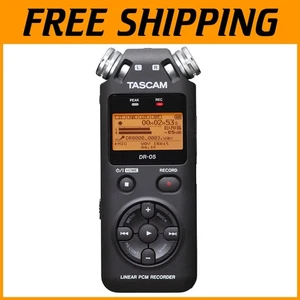 Stylish DR-05 Digital Audio Recorder: Loop Playback & Automatic Level Setting - Picture 1 of 9