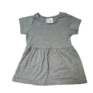 Hanna Andersson Solid Peplum Top Size 4 - Picture 1 of 4