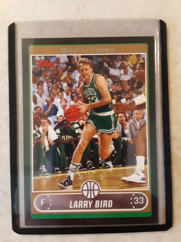 2006 Topps Larry Bird Black Parallel /99 52/99 - Image 1 of 4